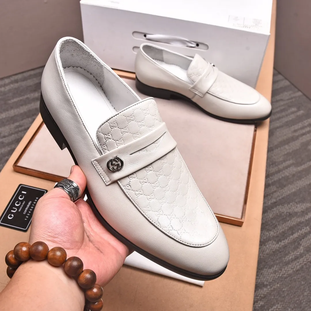 Men's shoes💰540📛📛Original (water-dyed cowhide) Gucci GUCCI official website formal shoes🌀 Italian🇮🇹imported cowhide➕top imported water-dyed cowhide lining💋Finely handmade original bottom, the real thing looks better when photographed in person Standard size 38-44
